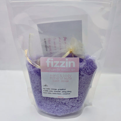 Mind and Body Mineral Salts Bath Soak